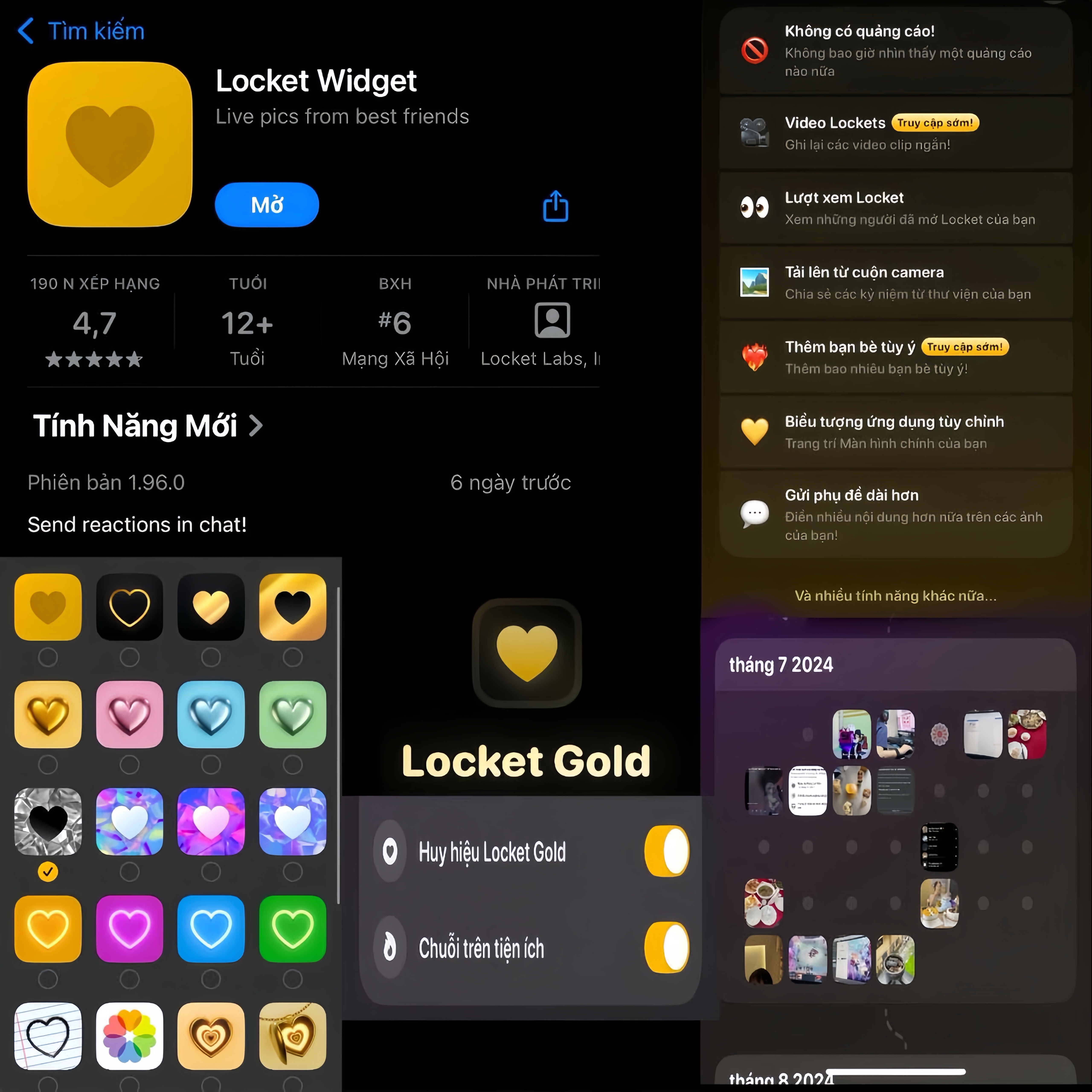 Locket Gold Hạ Cấp