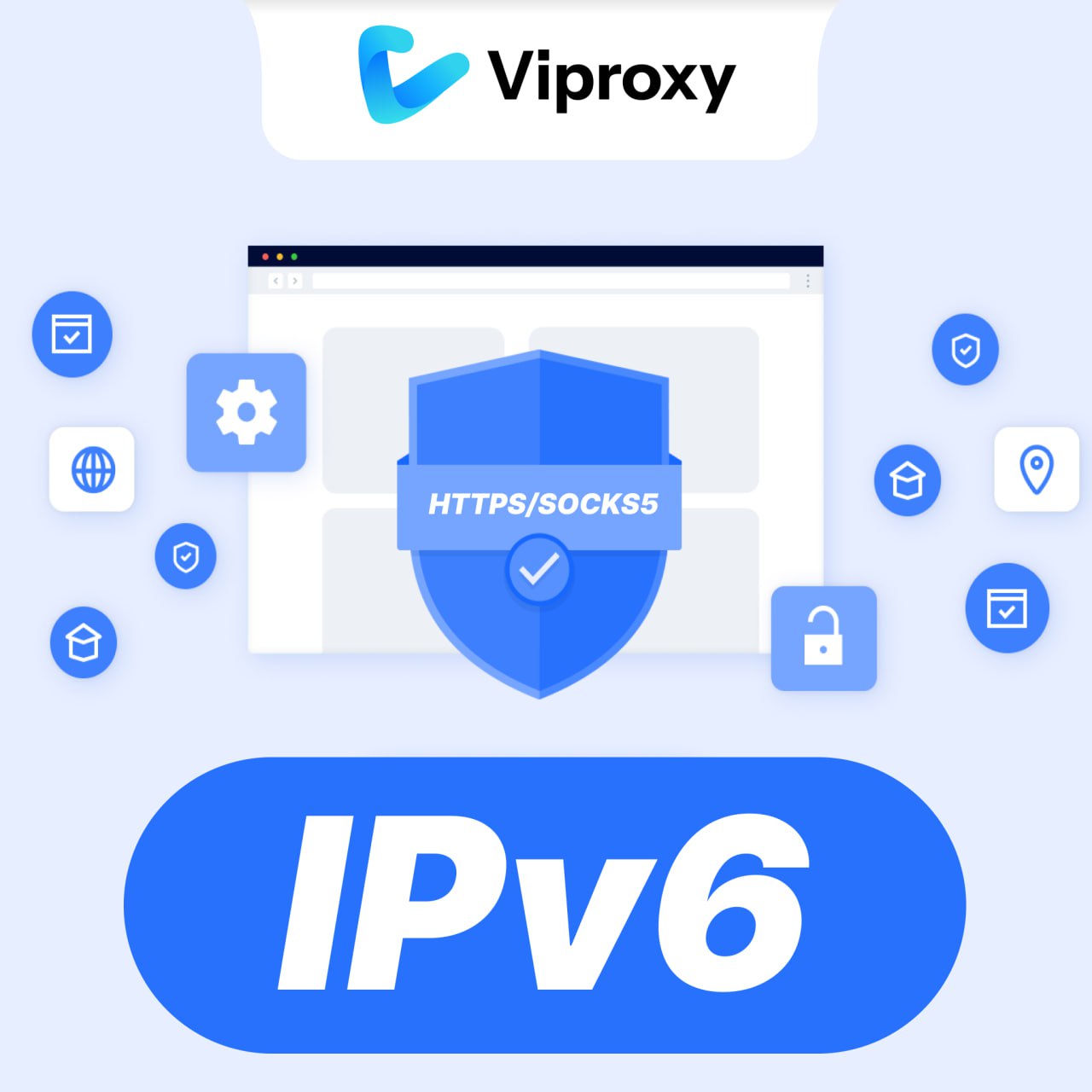 Proxy IPv6 ( 1 đơn/10 proxy ) Cam Kết - Hàng Sạch - Ổn Định