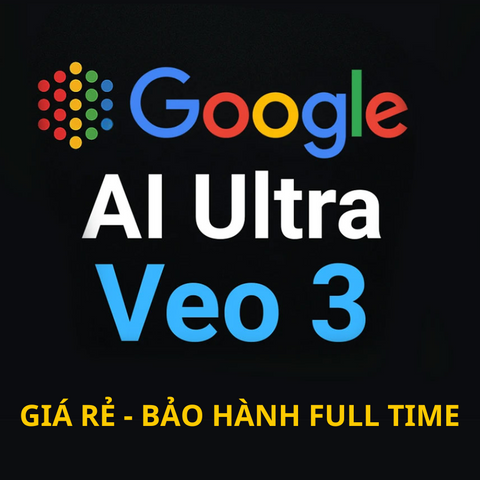 Tài khoản Veo 3 ultra 45k credit