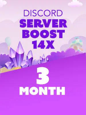 Sever Boost Discord 14X 28X