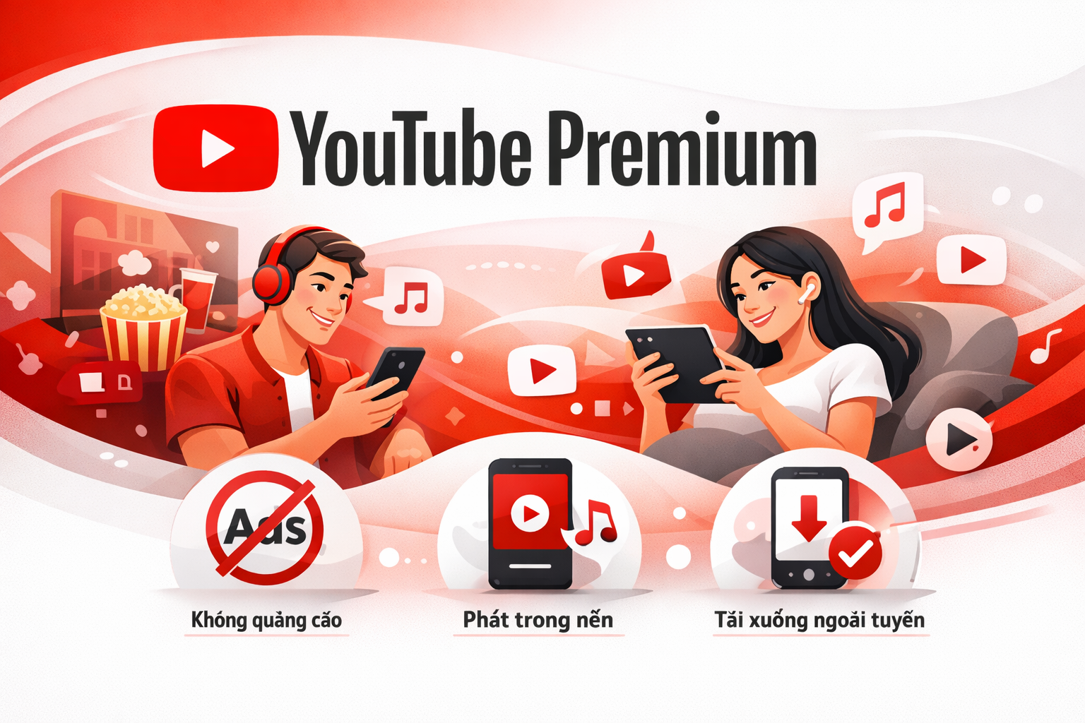 YouTube premium IP Việt, Giá rẻ