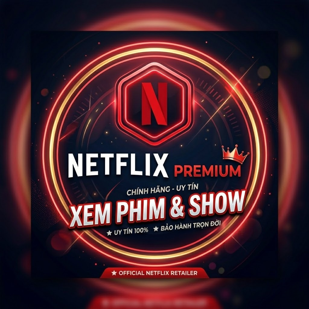TÀI KHOẢN NETFLIX PREMIUM GIÁ RẺ FULL HD 4K HDR | ACC DÙNG RIÊNG - BẢO HÀNH 24/7