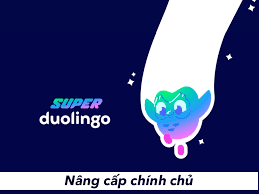 DOULINGO SUPER NÂNG CẤP CHÍNH CHỦ 12 THÁNG GIÁ RẺ