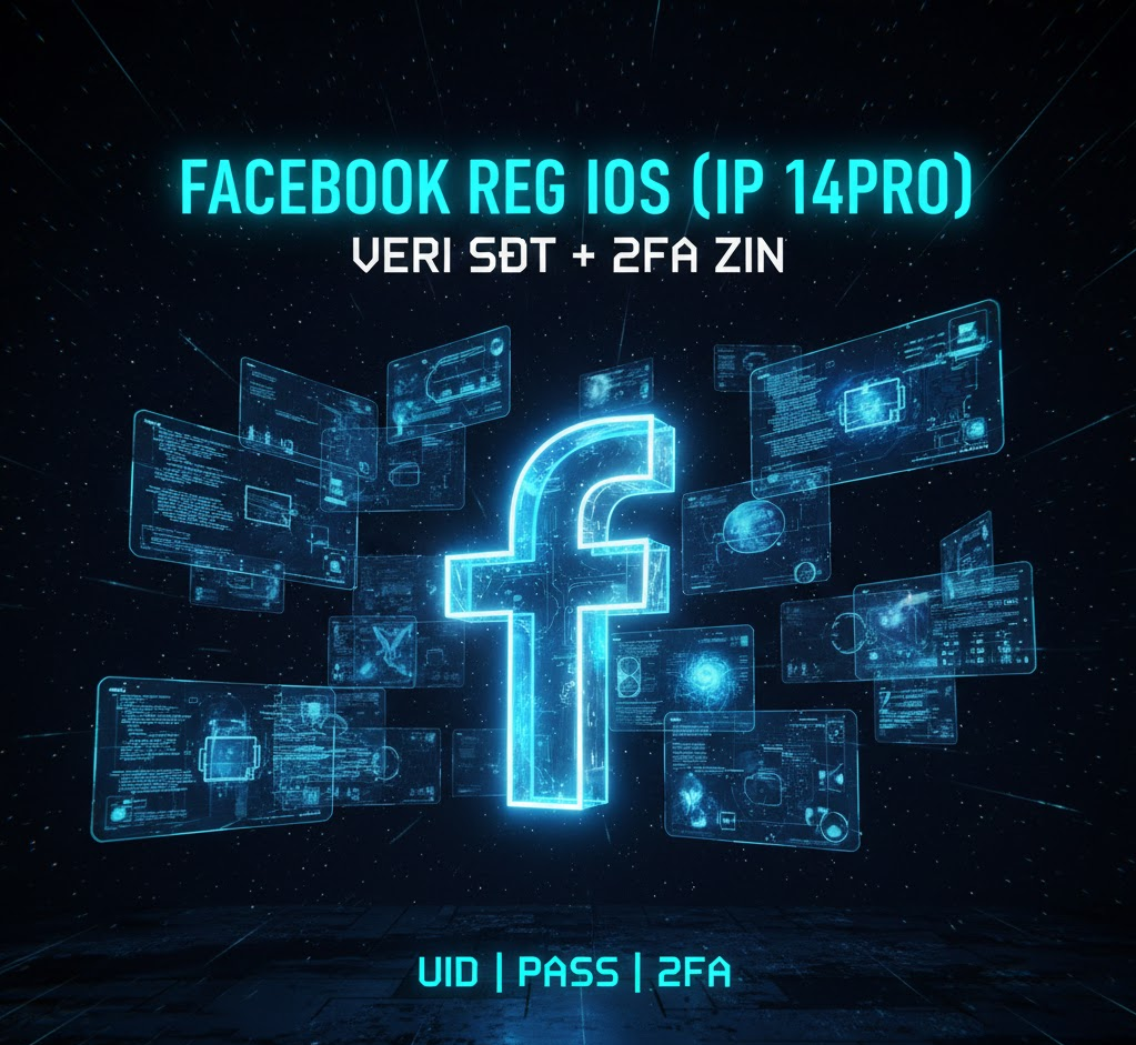 CLONE FB VN REG IOS /VERI SĐT/YES 2FA